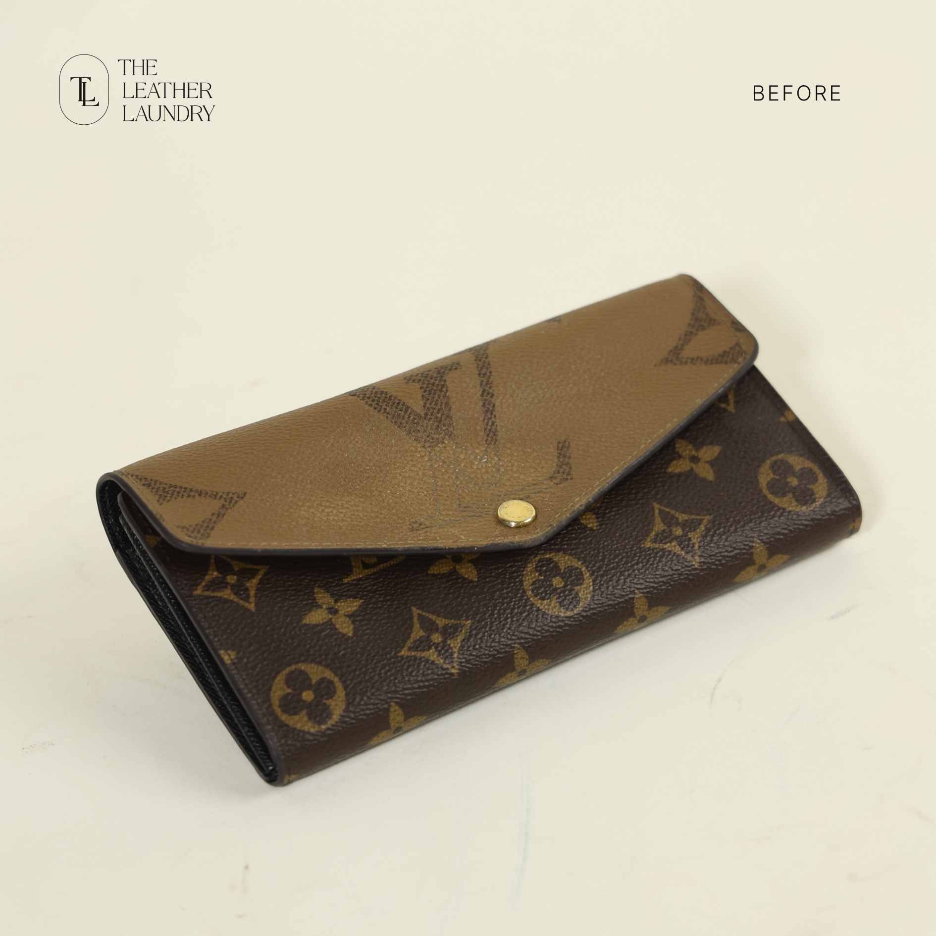 Louis Vuitton Wallet Monogram Restoration