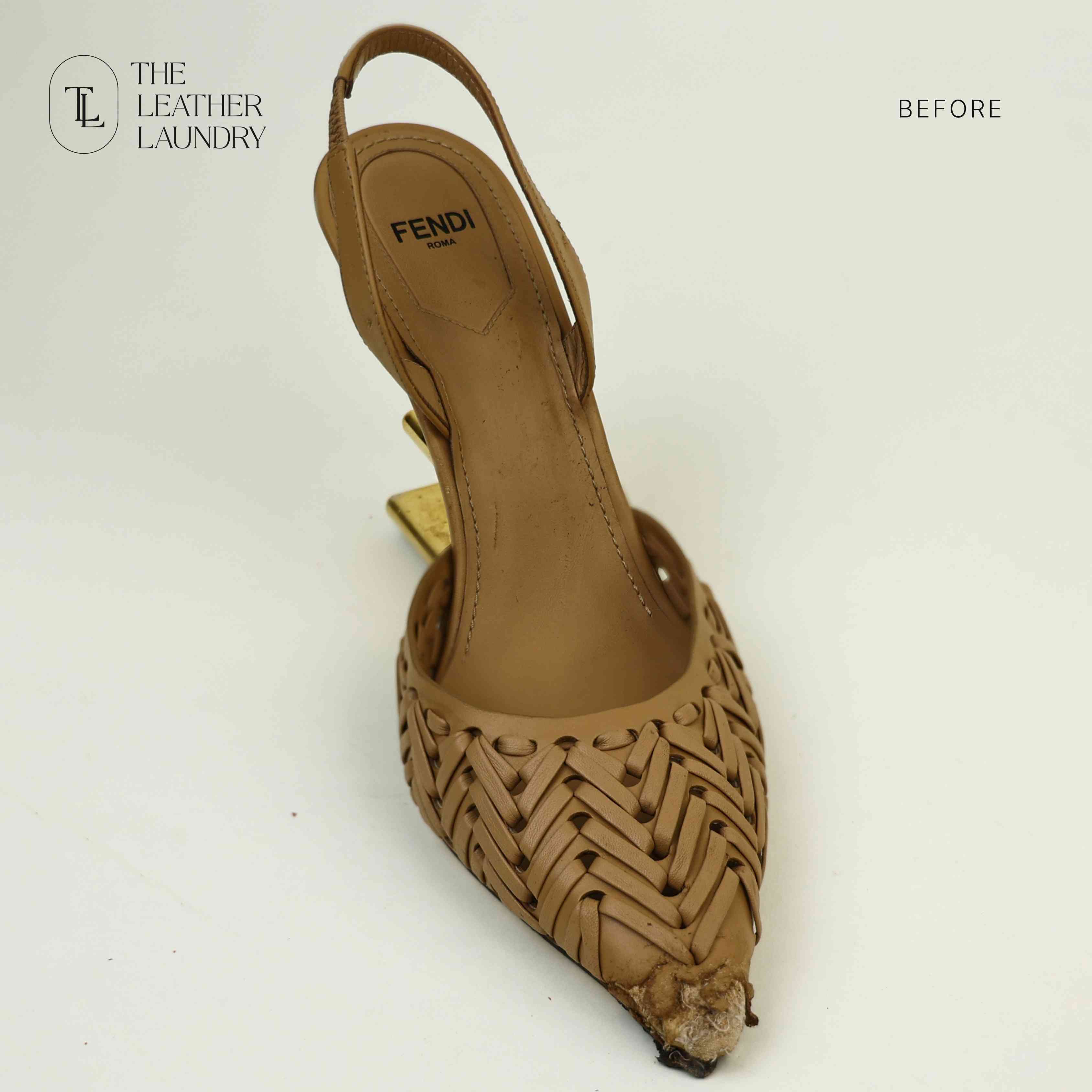 Fendi Heel Toe Repair
