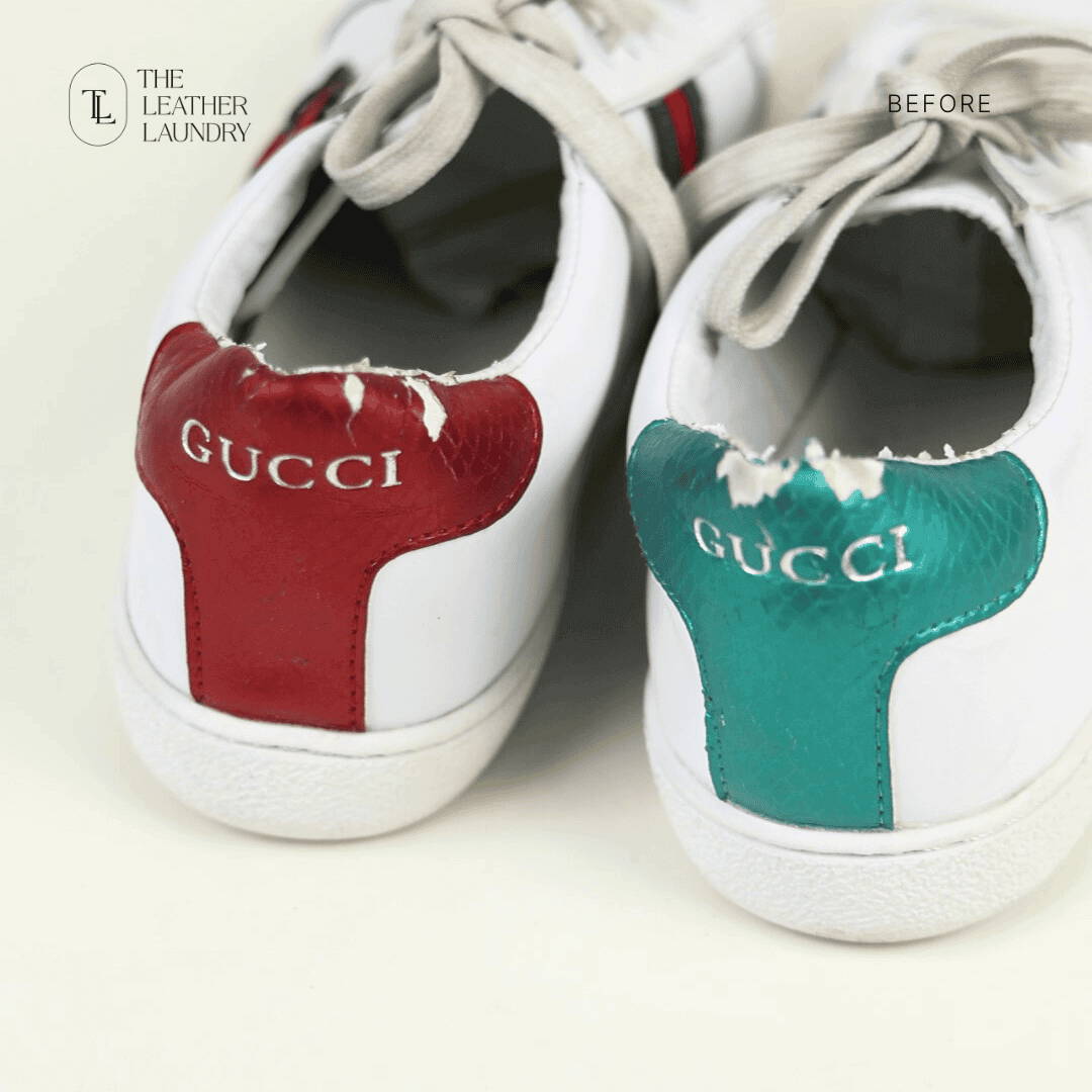 Gucci Shoes Leather Tear Repair