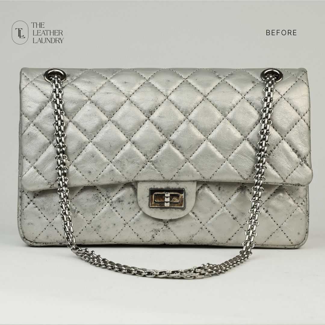 metallic bag colour restoration