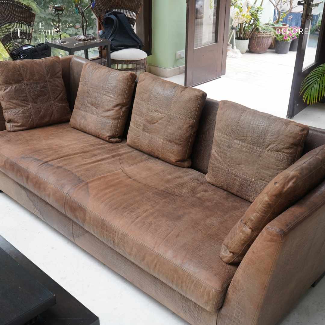 leather sofa dry cleaning service near me